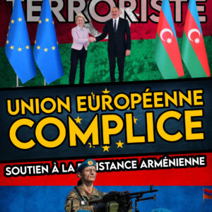 Lot de 50 Autocollants "Stand with Armenia"